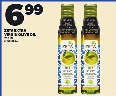 ZETA EXTRA VIRGIN OLIVE OIL, 250 ML