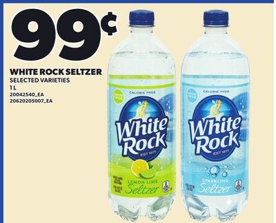 WHITE ROCK SELTZER, 1 L