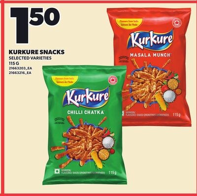 KURKURE SNACKS, 115 G