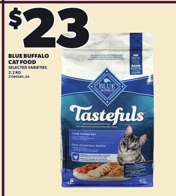 BLUE BUFFALO CAT FOOD, 2.2KG