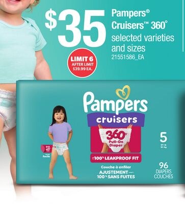PAMPERS® CRUISERS™ 360°