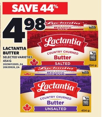 LACTANTIA BUTTER, 454 G