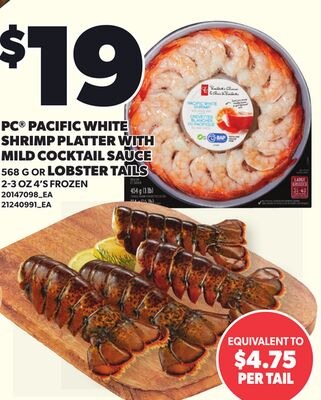 PC® PACIFIC WHITE SHRIMP PLATTER WITH MILD COCK…