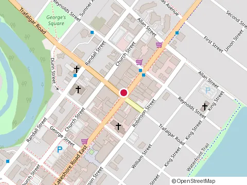Location of Dpb Insurance at 305 Lakeshore Rd E, Oakville