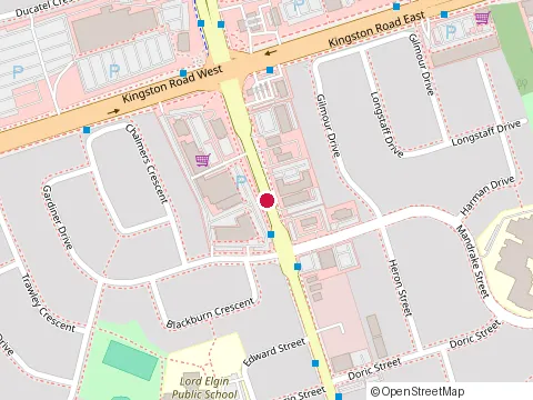 Location of H&R Block at 15 Harwood Ave S, Ajax