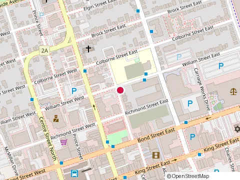 Location of Flex Psychology at Richmond St E Suite 2, Oshawa