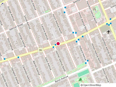 Location of Flock Boutique at 1275 Wellington St W, Ottawa