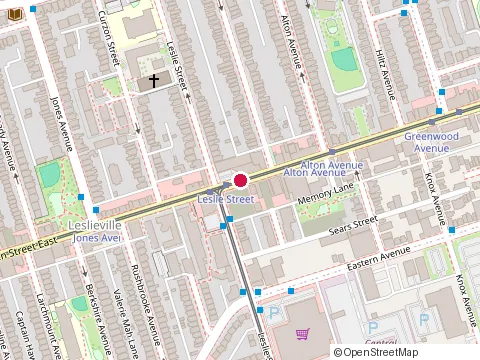 Location of For Health'S Sake at Queen Street E Suite 200, Toronto