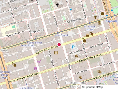 Location of Forbes Andersen Llp at 340 Richmond St W, Toronto