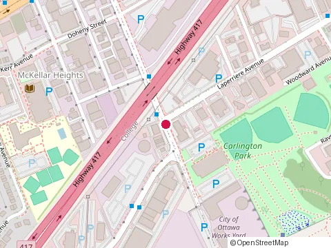 Location of Glass Shop The at 915 Clyde Ave N, Ottawa