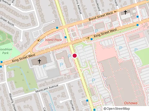 Location of Roberts Marlowe Jackson Jackson & Associates at 22 Stevenson Rd S, Oshawa