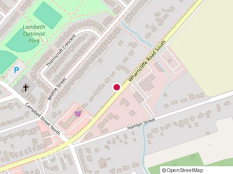 Location of Subway at 2295 Wharnecliffe Rd S, London