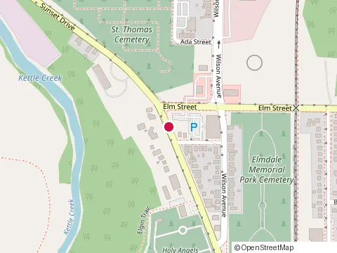 Location of Subway at 188 Sunset Drive, Saint-Thomas