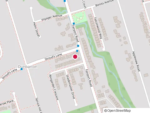 Location of Subway at 2460 Brock Rd N, Pickering