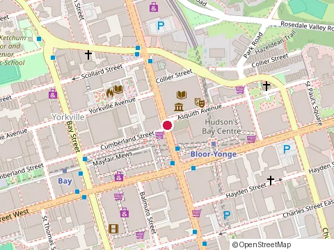 Location of Lichtman'S News & Books at 842 Yonge St, Toronto