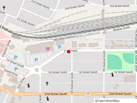 Location of The Beer Store at 560 Railway St, Kenora