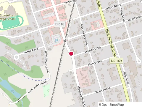 Location of Muskoka Massage&Laser at 540 Musquash Rd, Gravenhurst