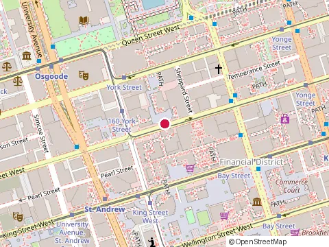 Location of Piasetzki Nenniger Kvas Llp Barristers Solicitors at 2308-120 Adelaide St W, Toronto