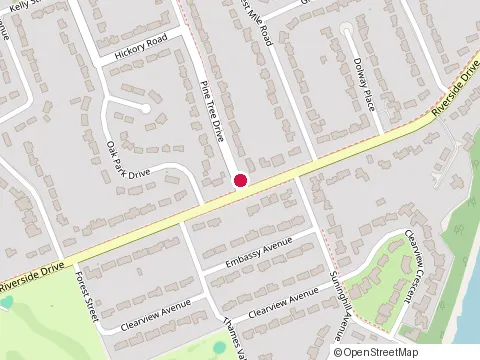 Location of Pinetree Montessori School at 489 Pinetree Dr, London
