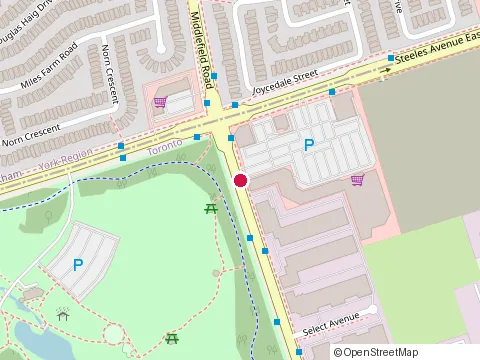 Location of Print Xperts at 3-5631 Steeles Ave E, Markham