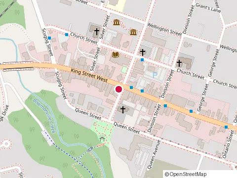 Location of Romancing The Home at 59 King St W, Bowmanville