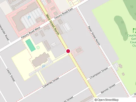 Location of Ron Johnston Insurance Ltd at 448 West Street North, Orillia