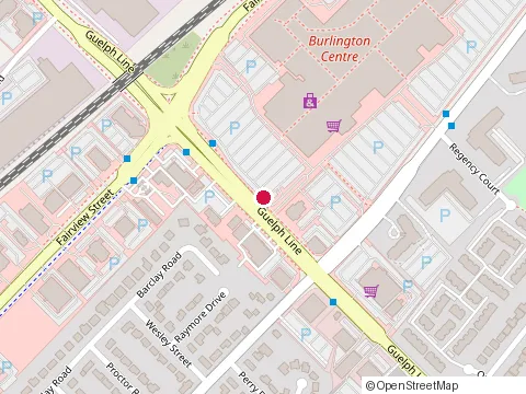 Location of Select Grill at 777 Guelph Line, Burlington