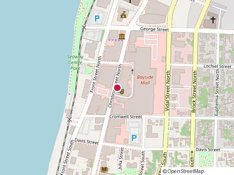 Location of Sexual Assault Survivors' Ctr at 145 Christina St N, Sarnia