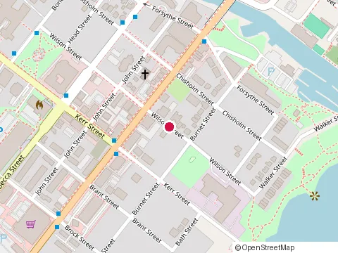 Location of Smda Design at 301-79 Wilson St, Oakville