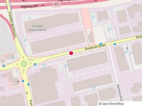 Location of Speedside Contracting Inc. at 390 Pinebush Rd, Cambridge