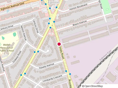 Location of Straight Blast Gym Scarborough-Mixed Martial Arts at 19-489 Brimley Rd, Scarborough