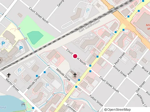 Location of Strutt Armstrong Cpa at 4 Court St N, Milton