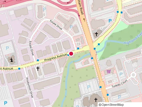 Location of Tammy Lam Chartered Accountants at 885 Progress Ave, Toronto
