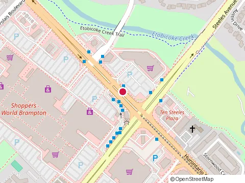 Location of Taxwide at 49-499 Main Street South, Brampton