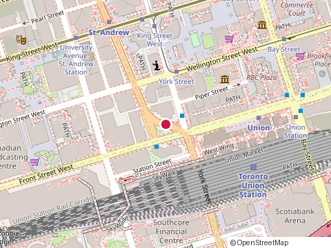 Location of Intact Insurance Company at 700 University Ave, Toronto