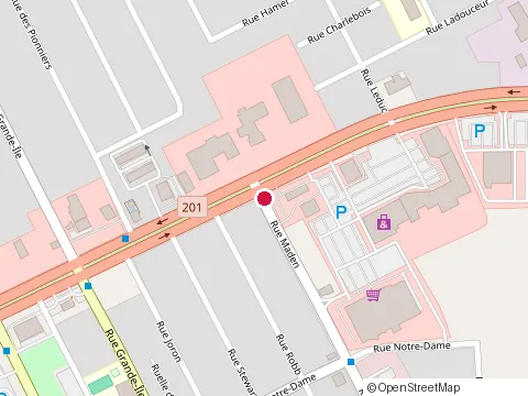Location of Clinique Poirier Centre Dentaire at 182, rue Maden, Salaberry-de-Valleyfield