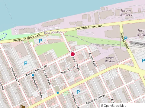 Location of Walker Power Building at 325 Devonshire Rd, Windsor