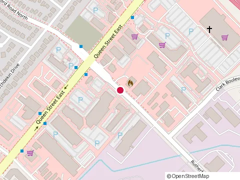 Location of Waudware Inc at 16 Rutherford Rd S, Brampton