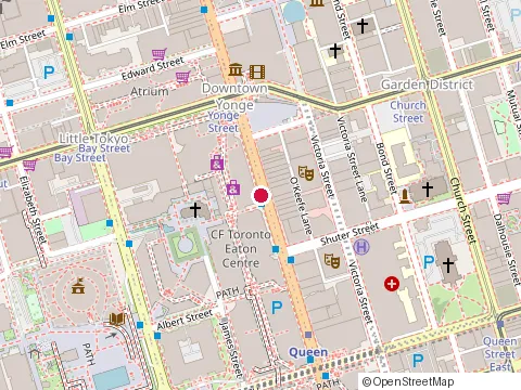 Location of Wtc Chartered Professional Accountant at Yonge St, Toronto