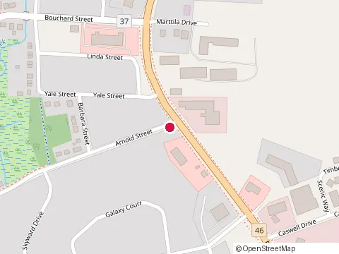 Location of Alarie Leo & Sons Ltd at 396 Arnold Street, Sudbury