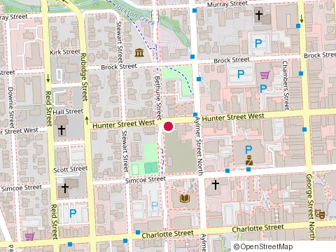 Location of Ancestrl Research Ctr at 247 Hunter St W, Peterborough