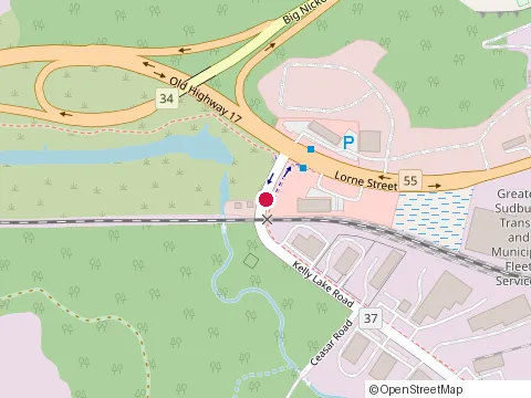 Location of Baran Sales Inc at 1012 Kelly Lake Rd, Sudbury