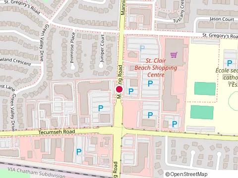 Location of Beddazzle at 394 Manning Rd, Windsor