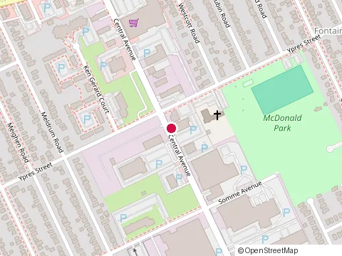 Location of Brisebois Law Office at 2475 Central Ave, Windsor