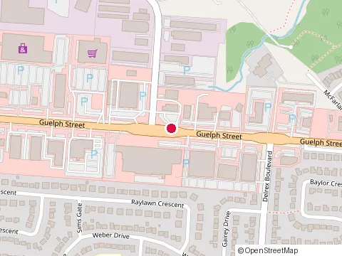 Location of Buy Wise Windows & Doors at 341 Guelph Street, Georgetown