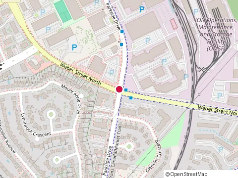 Location of Great-West Life Assurance Co at 550 Parkside Dr A8, Waterloo
