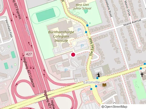Location of Grillone Law Firm at 21 Four Seasons Pl # 600, Etobicoke