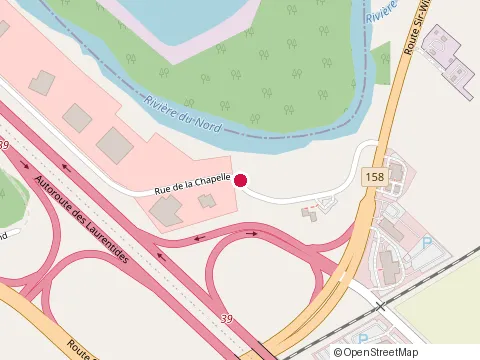 Location of Motoplex Mirabel at 13930, rue de la Chapelle, Mirabel