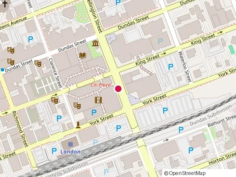 Location of Laura Secord Inc at 56-355 Wellington St, London