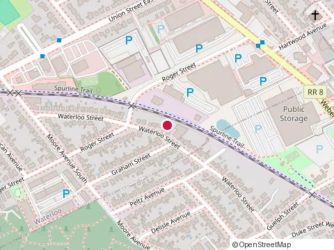 Location of Equitable Life Of Canada at 1 Westmount Rd N, Waterloo